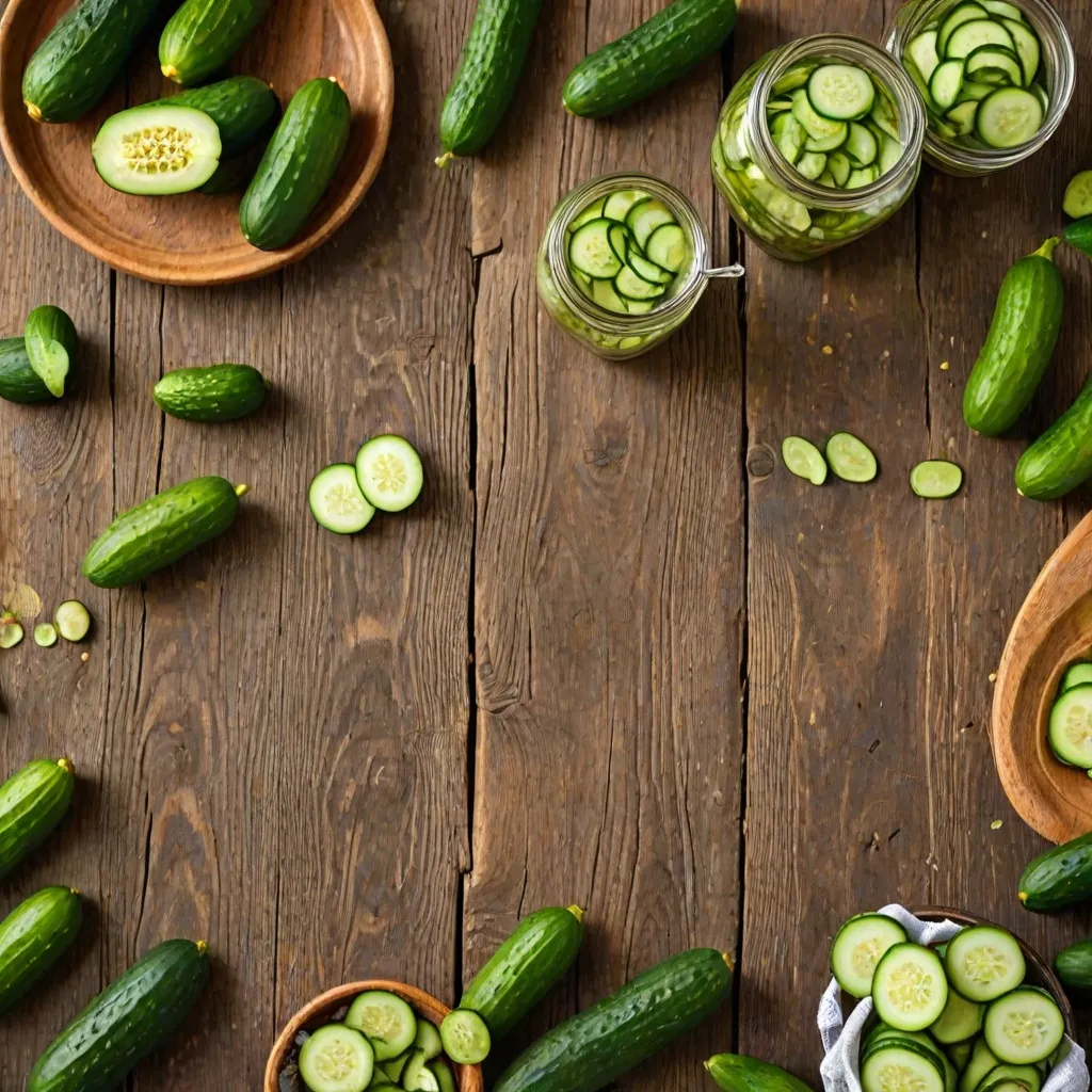 Ogórki gruntowe – przepisy na kiszonki, sałatki i przetwory.