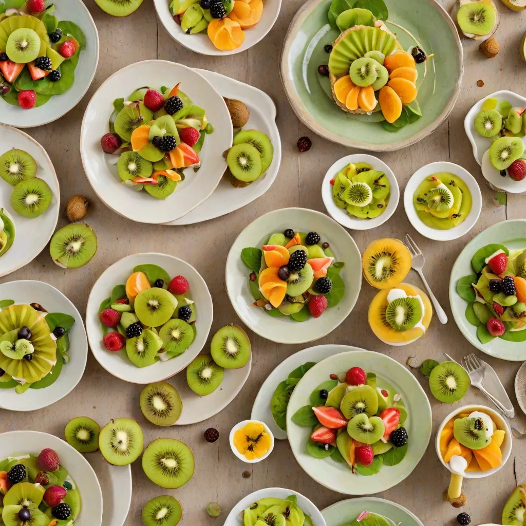 Jak przyrządzić kiwi w deserach i sałatkach?