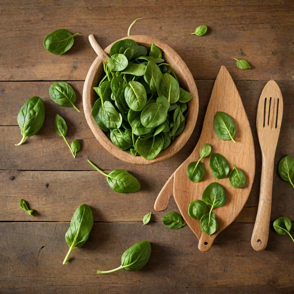 Szpinak baby w kuchni – pomysły na lekkie i smaczne potrawy.