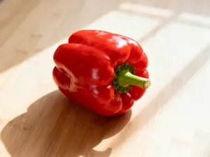 Surowe ziemniaki w drewnianej skrzynce, podkreślające ich naturalną fakturę i świeżość w domowej spiżarni.
